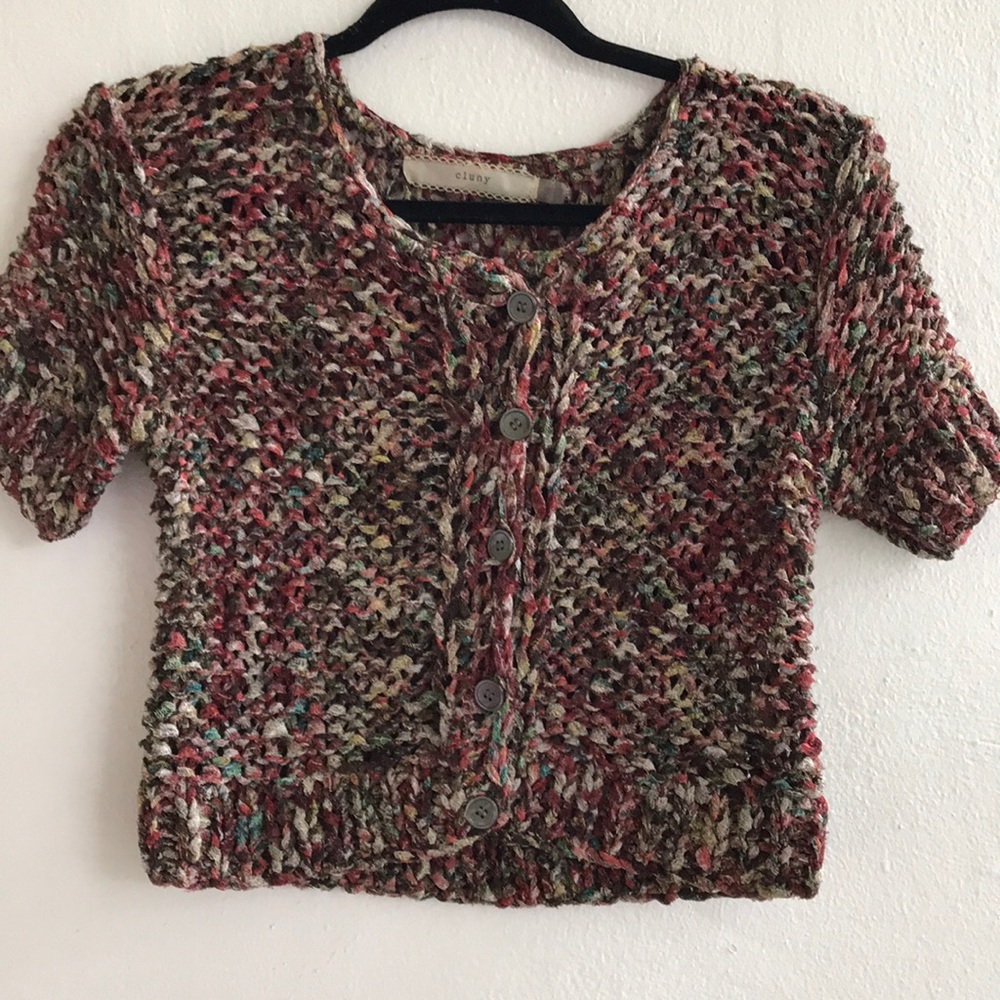 Cluny Cynthia Steve crop top